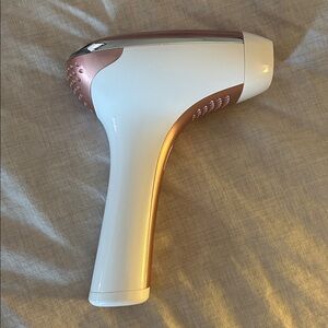 White and Rose Gold MiSMON Hair Removal Device
